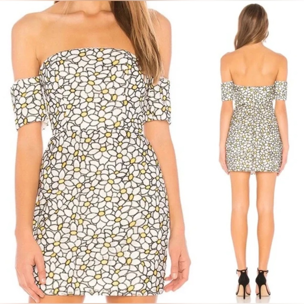 Floral Off-Shoulder Dress